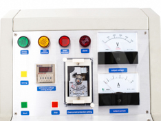 Triple frequency transformer control console